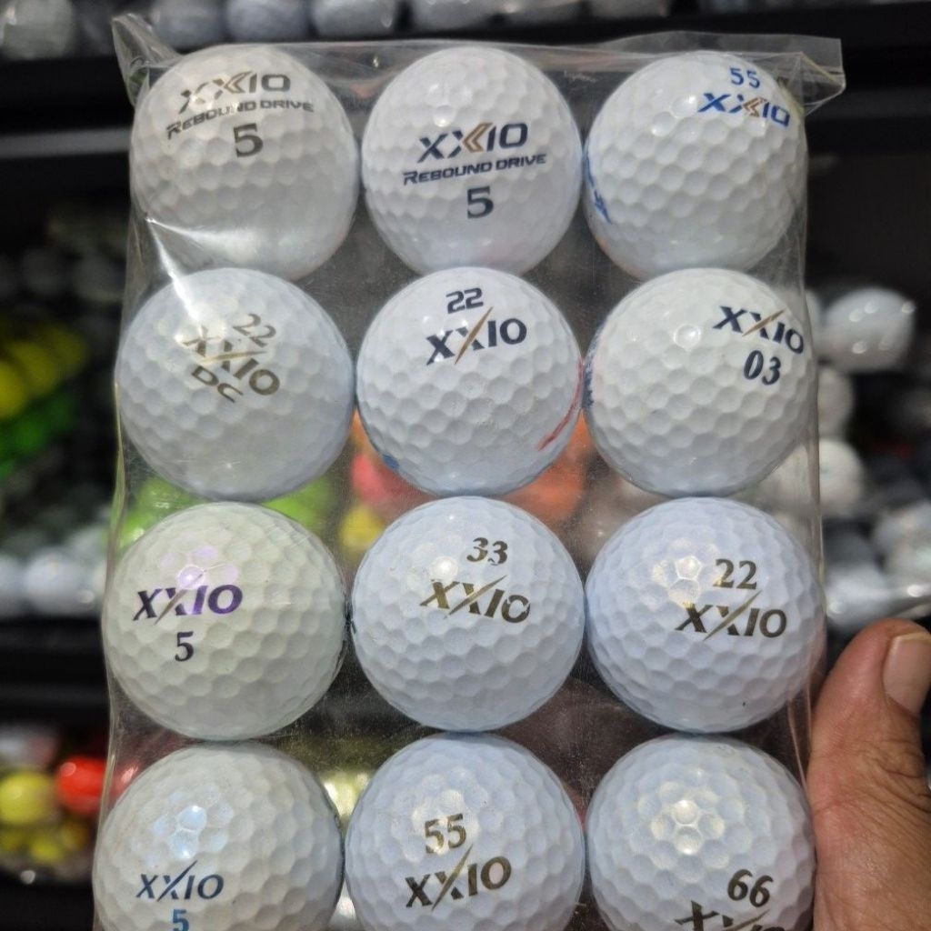 BOLA GOLF XXIO GRADE A SECOND ISI 12PCS