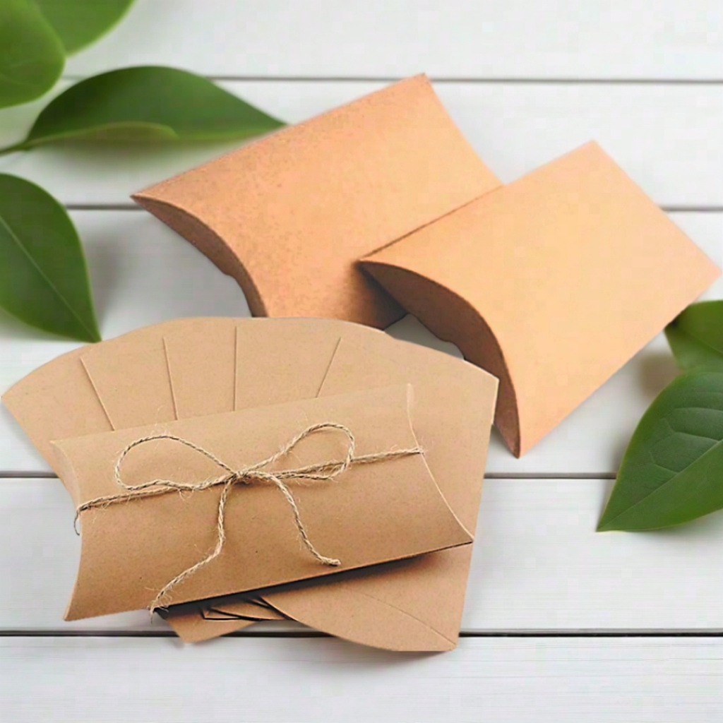 

Craft Pillow Box Medium Size / Pillowbox / Hampers Kertas Kado