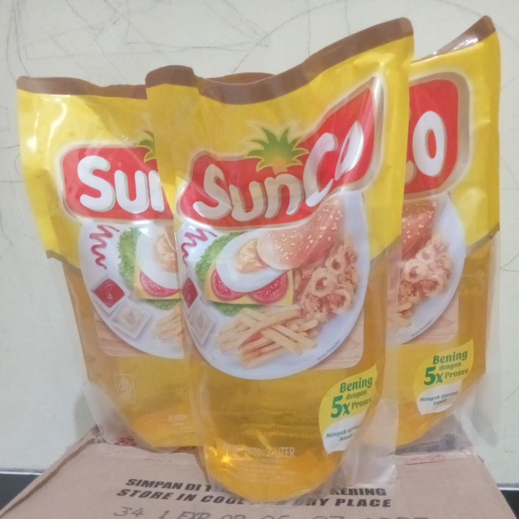 

SunCO minyak goreng refil 2lt x 3