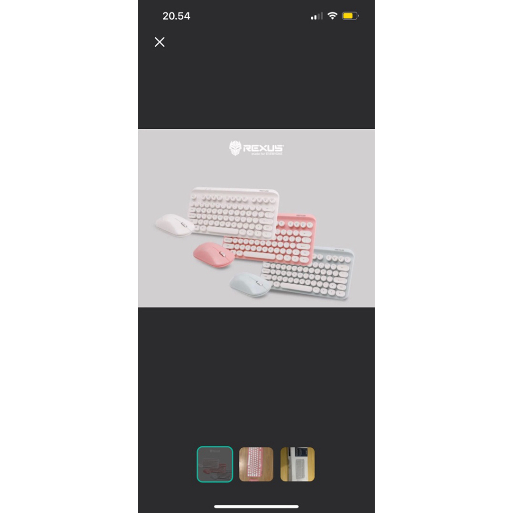 rexus Km9 keyboard wireless