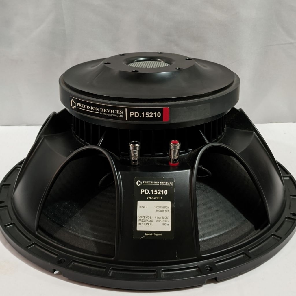 Speaker 15 inch PD 15210 /  precision device PD 15210 VC 4 IN ORIGINAL