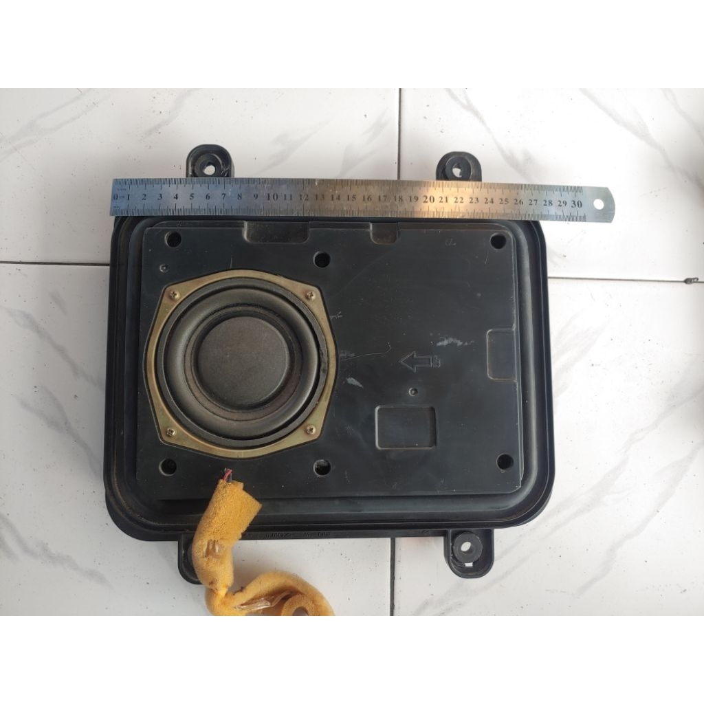 Speaker Subwofer Doble Coil Bass Reflex Slim Bekas Tv Led