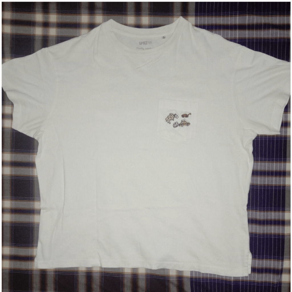 KAOS T-SHIRT UNIQLO X TIMOTHY GOODMAN SPRZ NY