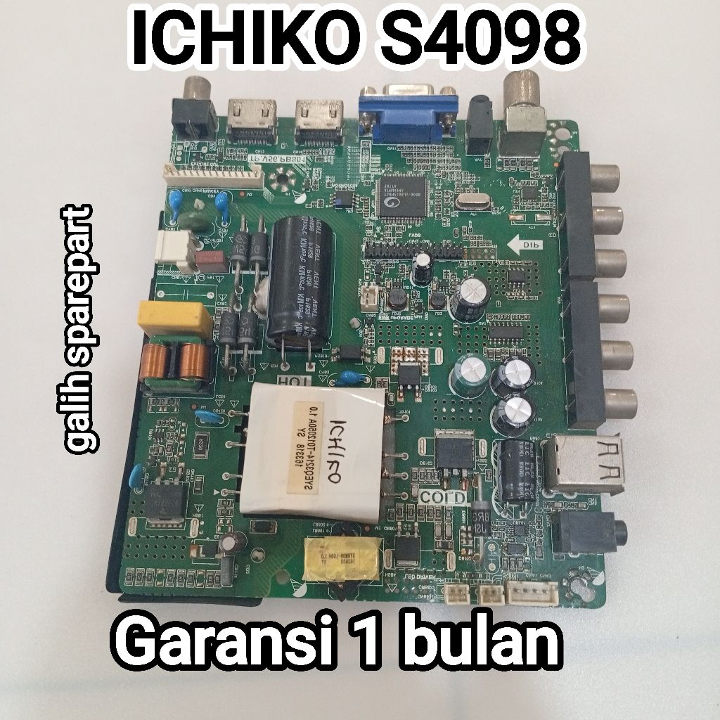 MAINBOARD TV ICHIKO S4098 MB - MODUL - MOBO - MOTHERBOARD TV ICHIKO