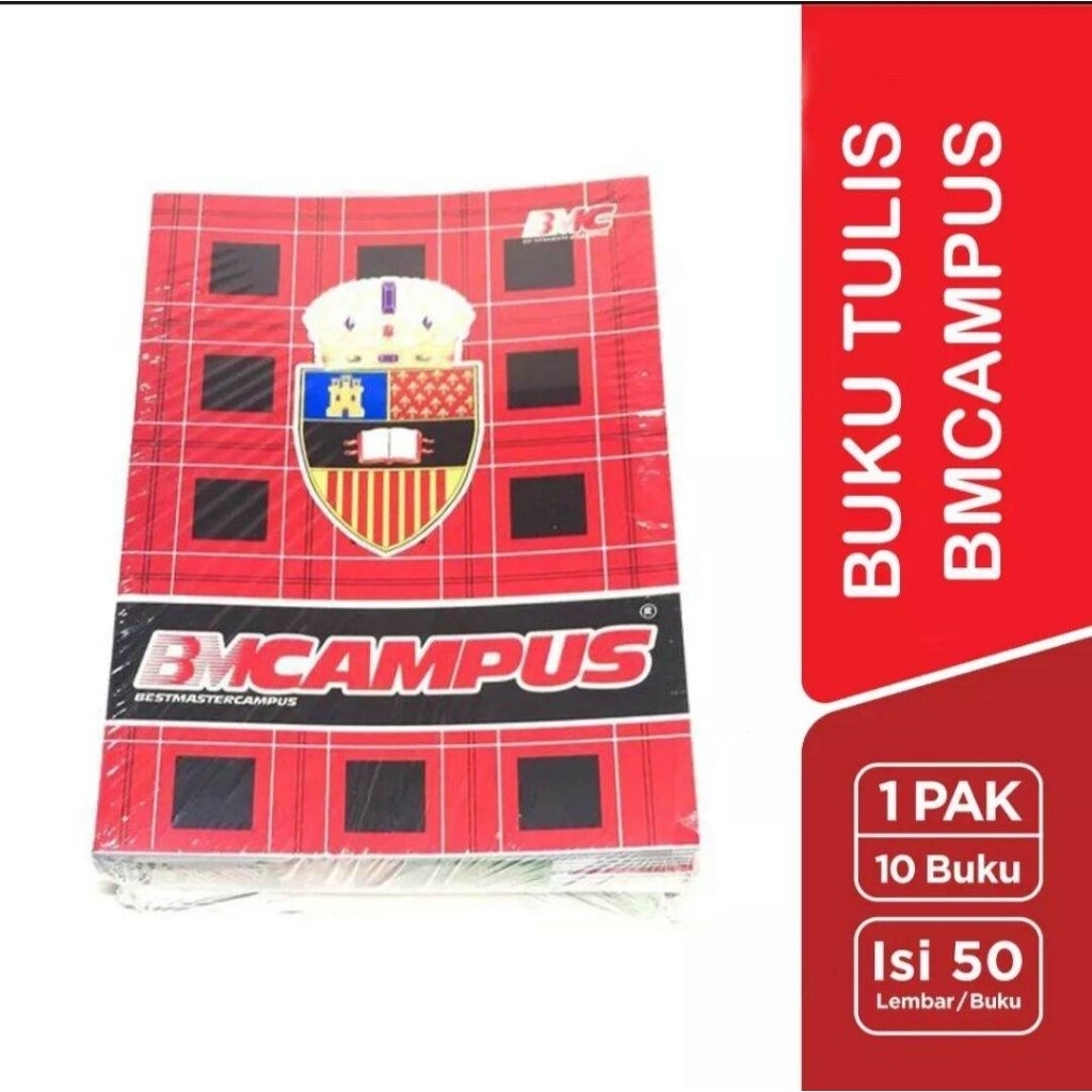 

Ay00! Buku BMcampu Isi 50 Lembar 1 Pack 10 Buku