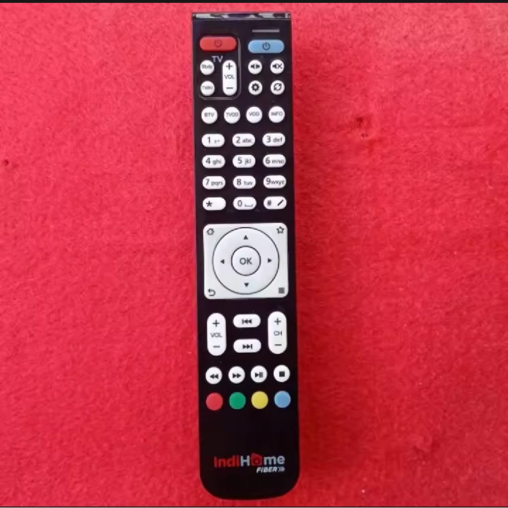 Remote Control RECEIVER TV INDIHOME FIBER Original