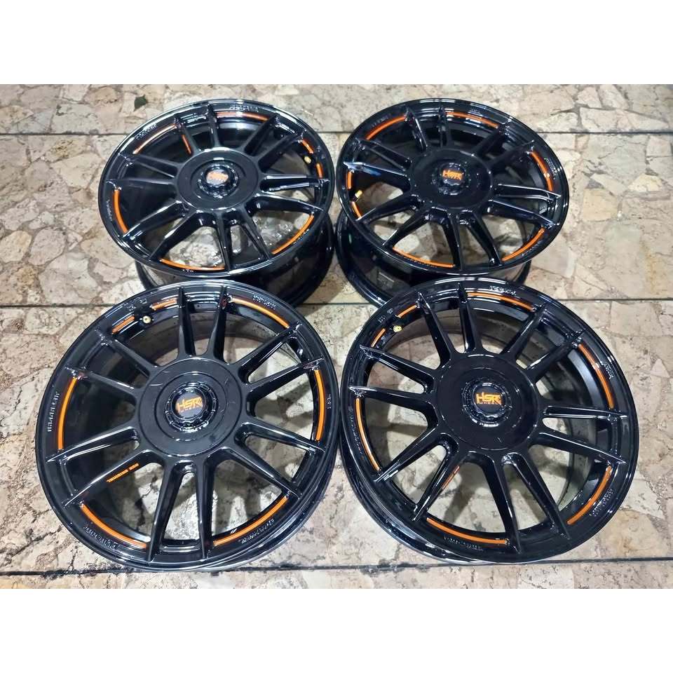 Velg Mobil Ring 16 Lebar 6,5 Racing HSR Pcd 4x100 Murah R16 Kota Semarang