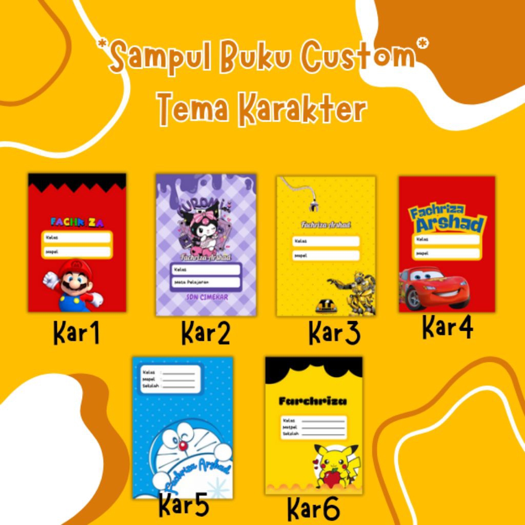 

SAMPUL BUKU CUSTOM ISI 10 LEMBAR / SIDU / BIGBOS