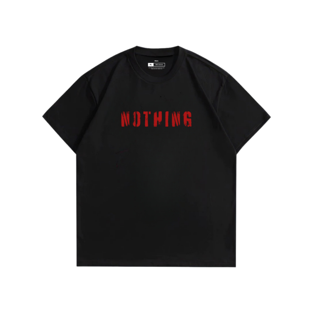 Kaos DEPRESSION Hitam | NOTHING