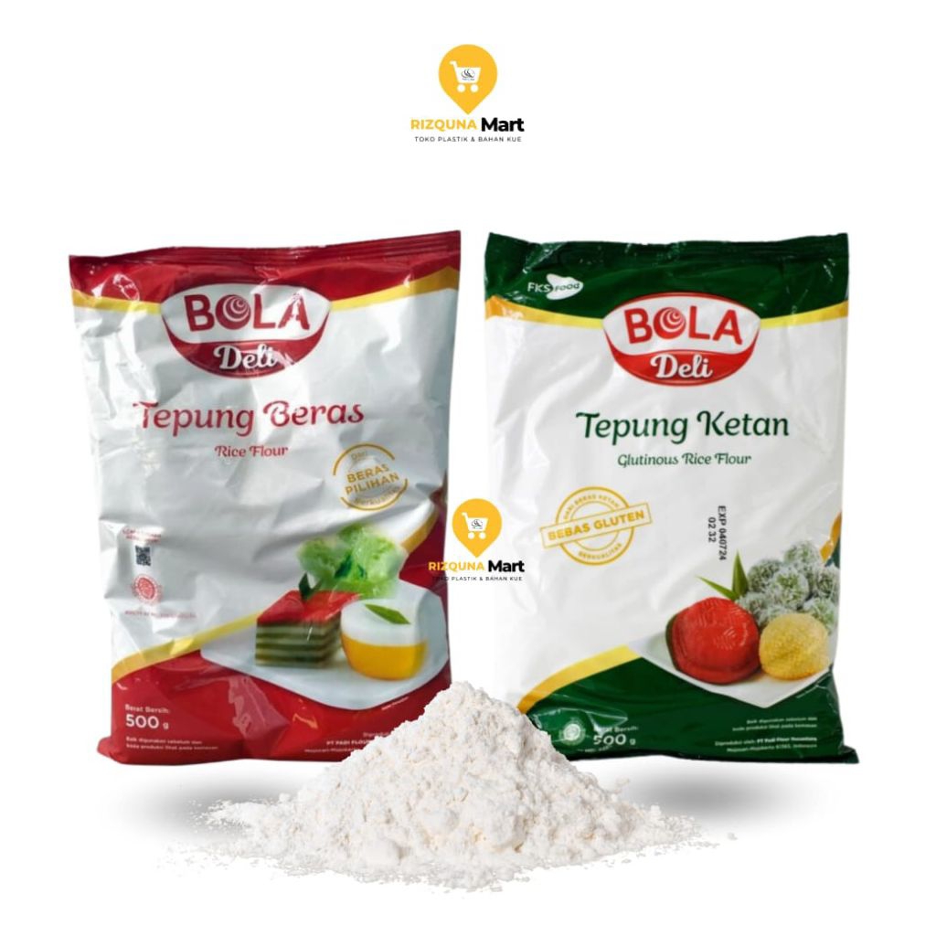 

tepung beras BOLA DELI 500g