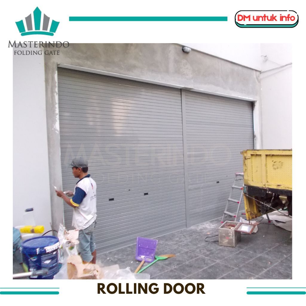 Rolling Door / Pintu Garasi ANTI KARAT ( pre order )  JABODETABEK - FREE SURVEI
