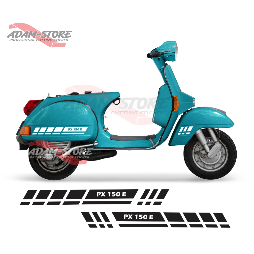 VP22 Striping Motor Vespa Px / Stiker Tepong Vespa Px / Sticker Motor Vespa Px
