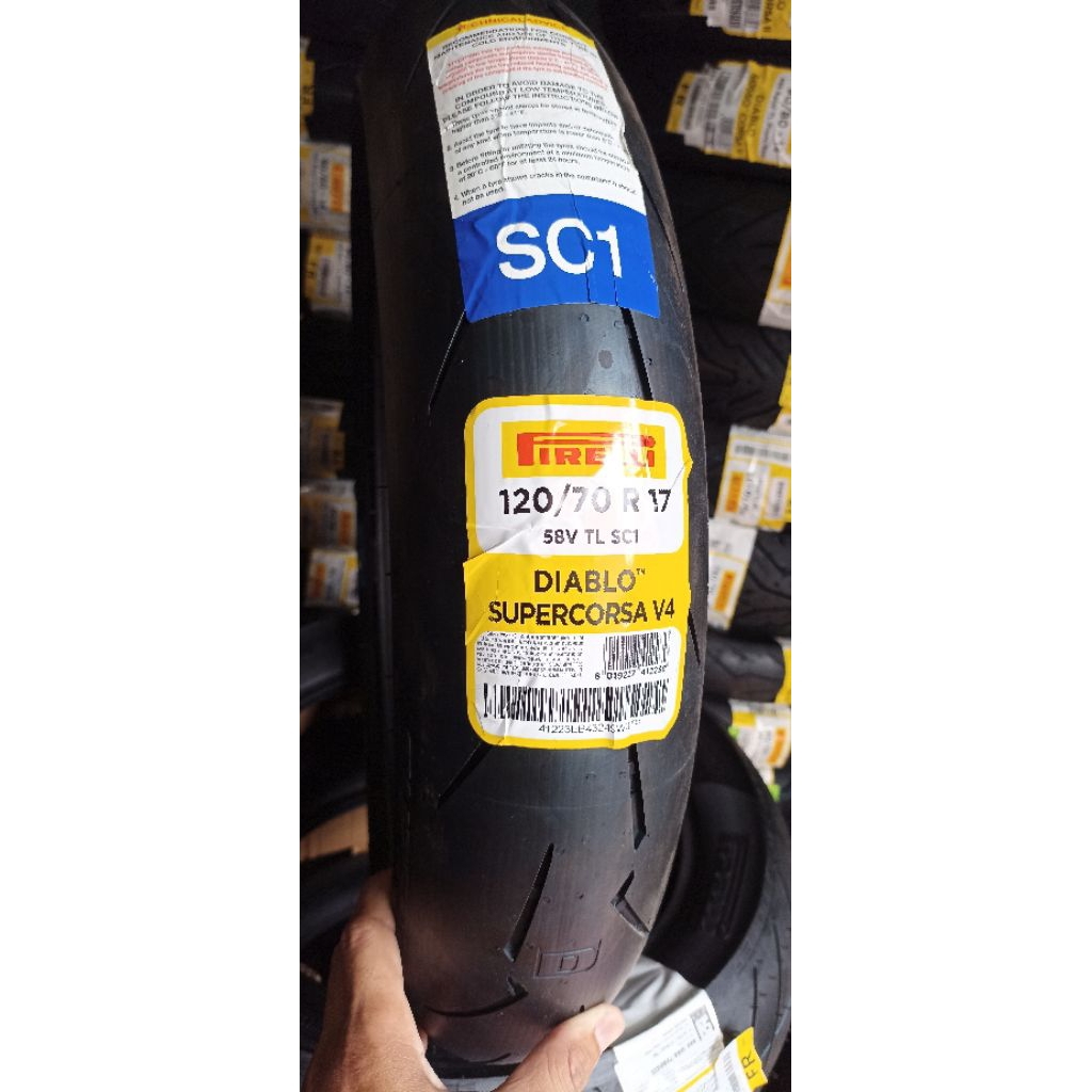 PAKET DIABLO SUPERCORSA V4 120/70 R 17 & 200/60 R 17