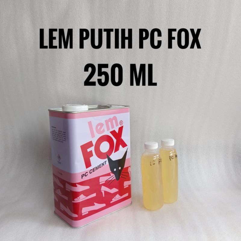 

Lem Fox / PC Cement 250 ml / lem putih
