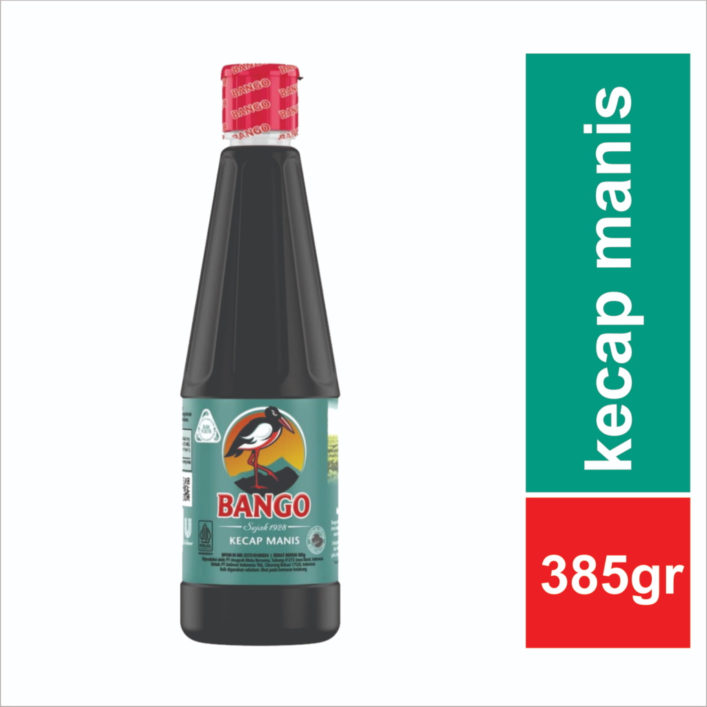 

BANGO KECAP MANIS BOTOL 1 PCS 1X385GR BOTOL