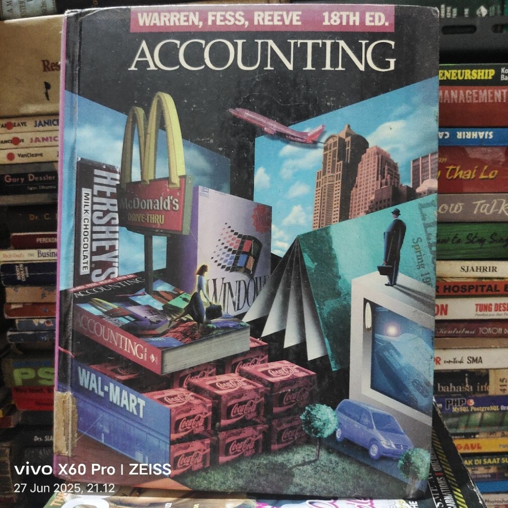 BUKU ACCOUNTING 18TH EDITION WARREN,FESS,REEVE ORIGINAL