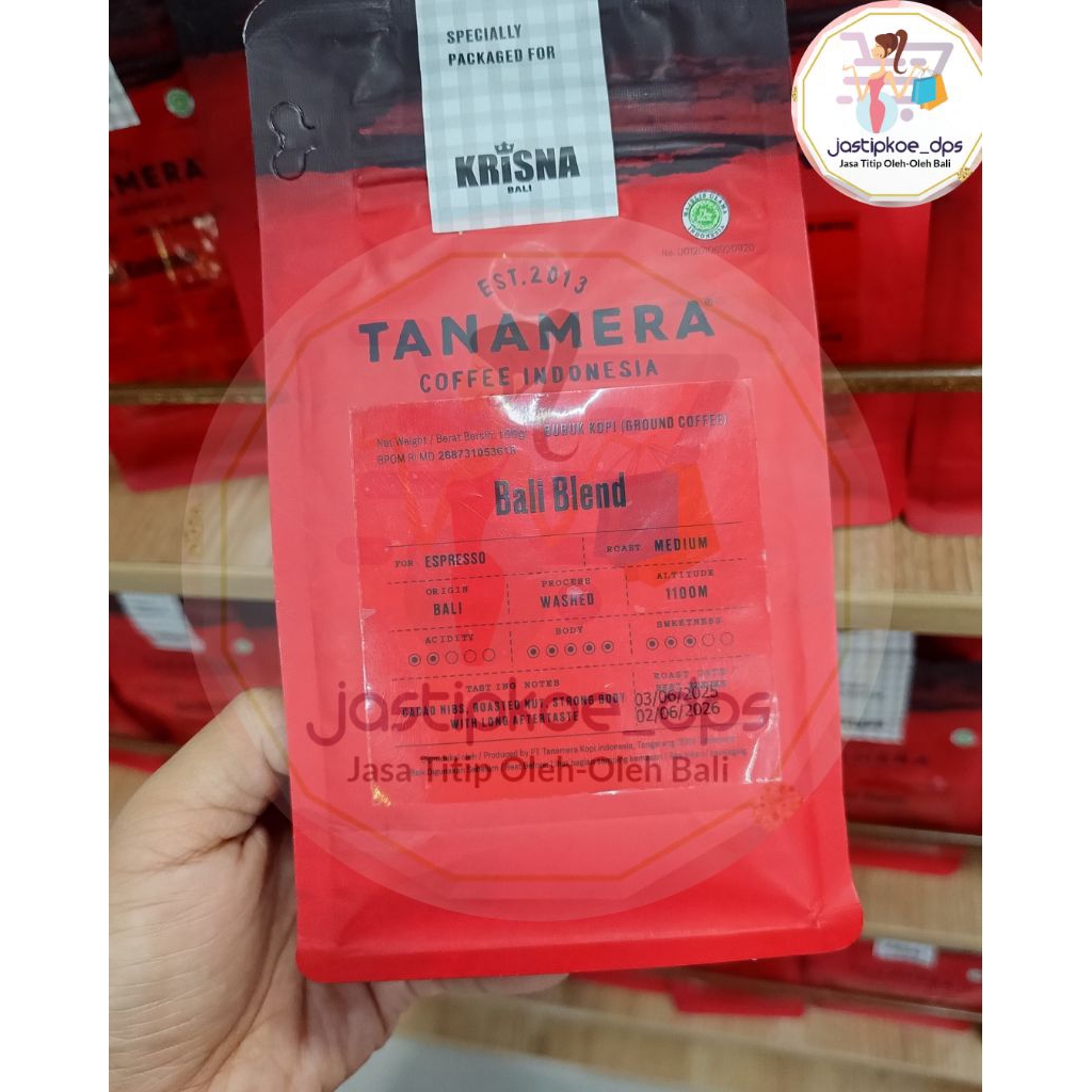 

KOPI BALI BALI BLEND TANAMERA 100gr BUBUK + BUBBLE WRAP