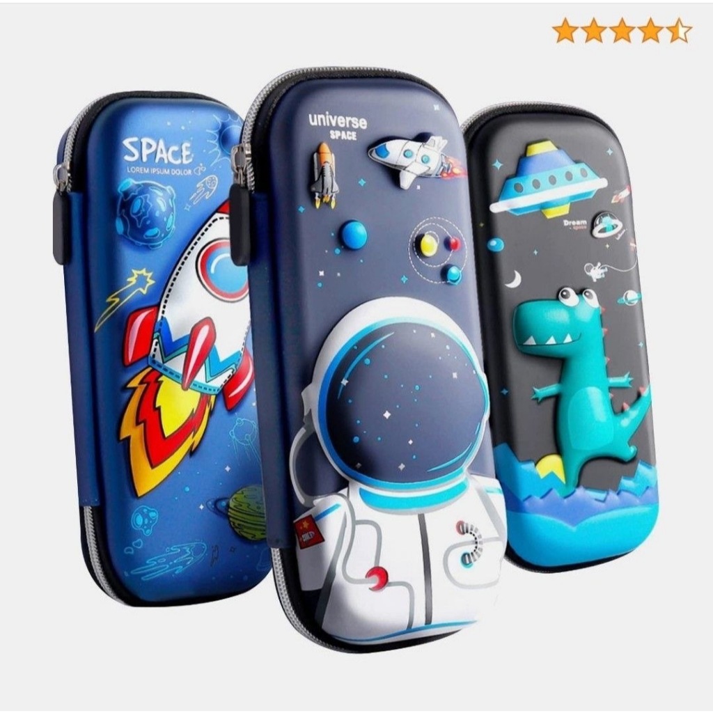 

Tempat Pensil Kotak Pensil Anak Gambar Motif 3D Timbul Pencil Case Murah Terlaris