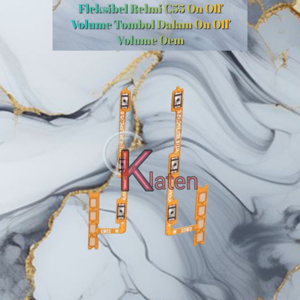 Fleksibel Relmi C55 On Off Volume Tombol Dalam On Off Volume Oem