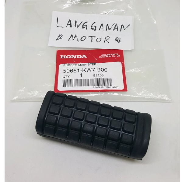 Karet Rubber Injekan Foot Step Depan CS1 CBR 150 R Old Thailand Harga Satuan Ori honda