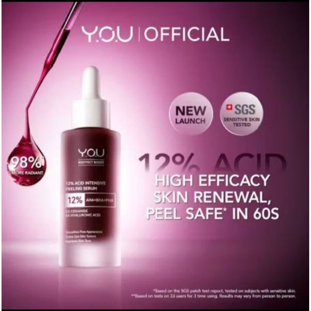 You 12% Acid Intensive Peeling Serum - Serum Wajah