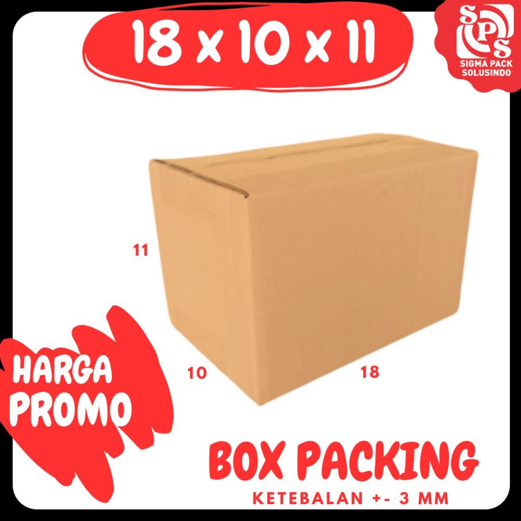 

Kardus 18x10x11 Packing botol Karton box 18x10x11 Kotak botol Dus 18x10x11 Botol Zigma Shop