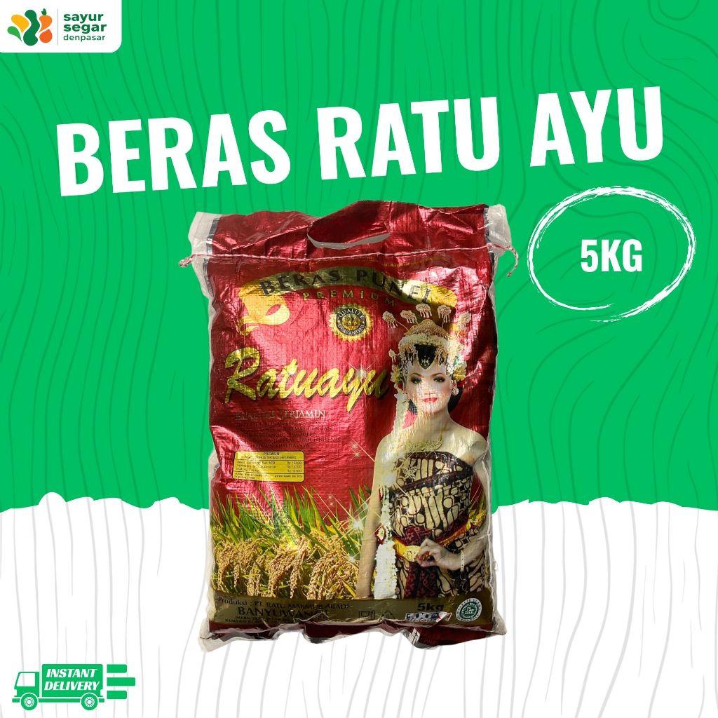 

Beras Ratu Ayu 5kg - Sayur Segar Denpasar
