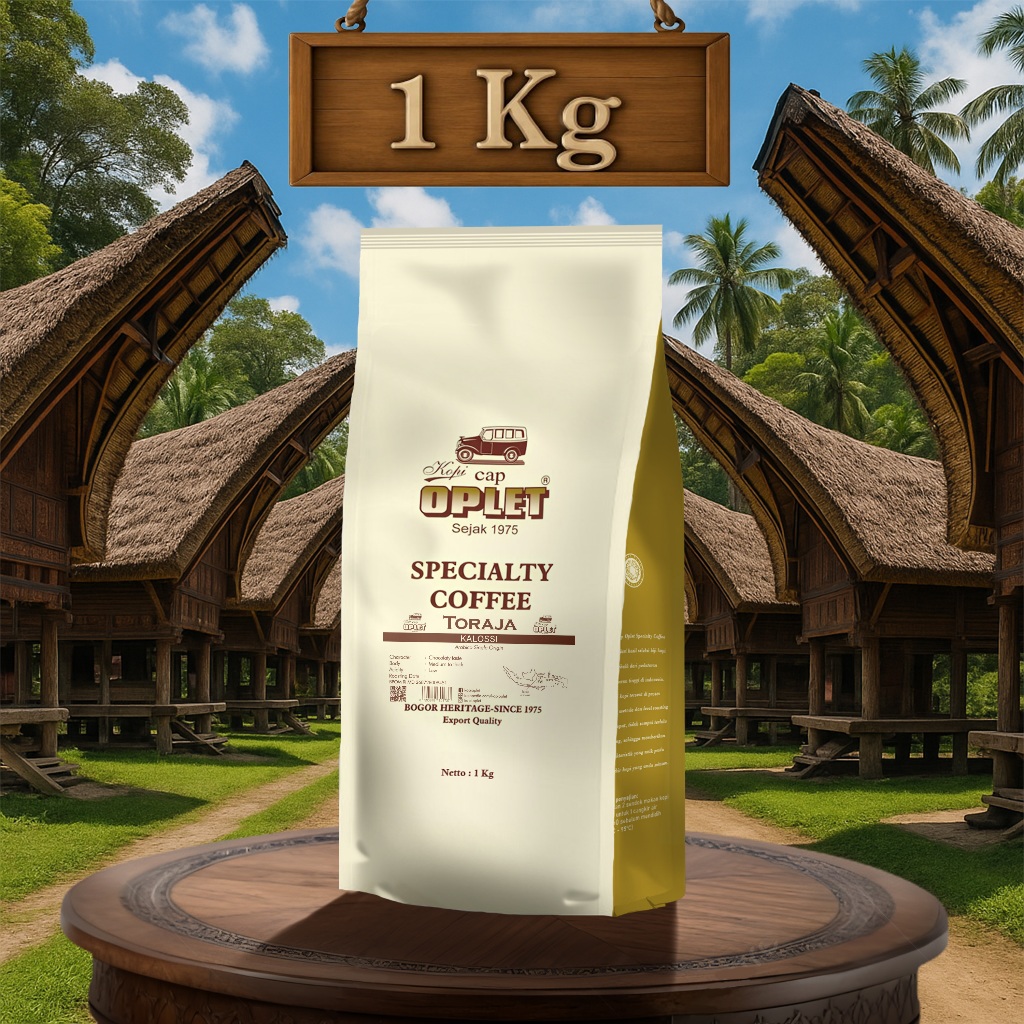 

KOPI OPLET SPECIALTY COFFEE - TORAJA KALOSSI (ARABIKA) - 1kg