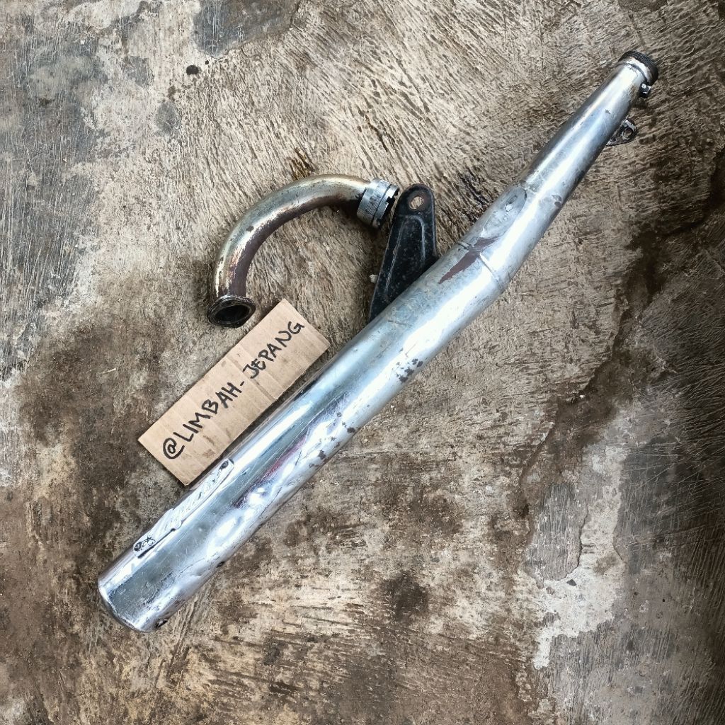 knalpot Suzuki TRs katana original second