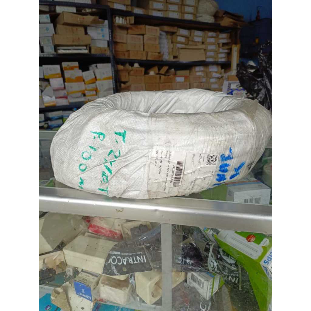 Kabel PLN, TIC, twisted, twist  SR NFA2X 2x10 POLOS| 100 Meter/1ROLL | SNI Original Asli