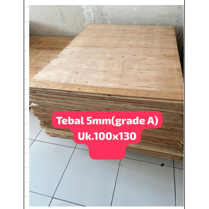 triplek uk 100 x 130 tebal 5 mm