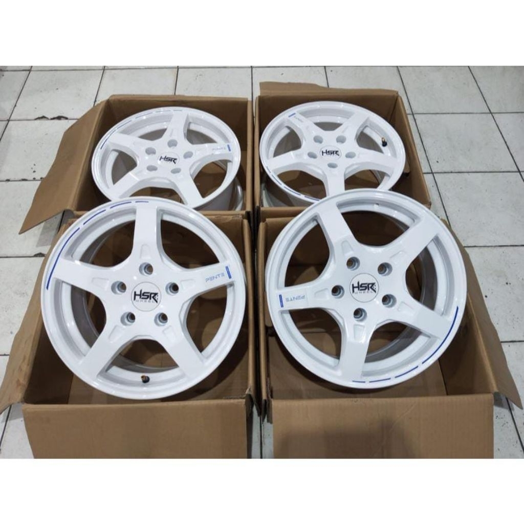 Velg Mobil Second Hsr Pente Ring 15 Lebar 6.5 pcd 5x114.3 Et42