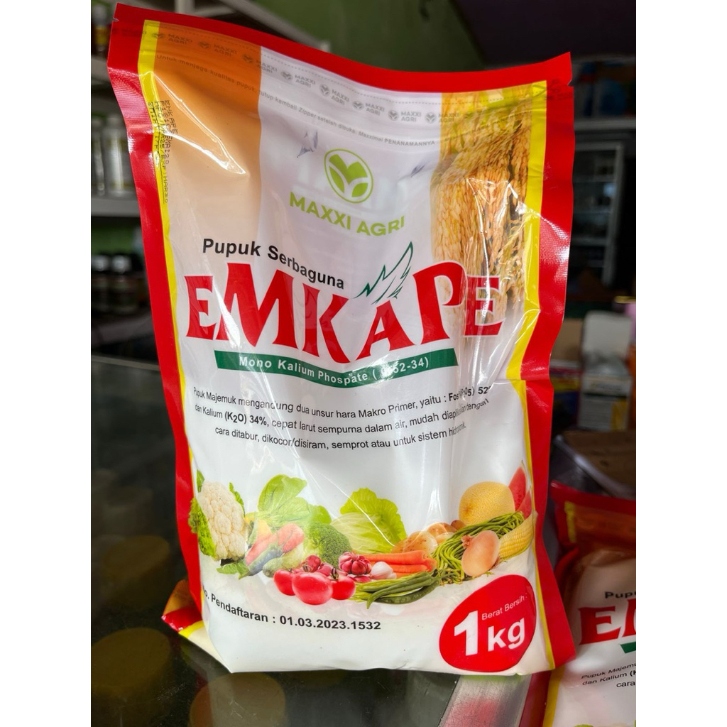 EMKAPE MAXXI AGRI PUPUK SERBAGUNA FOSFOR DAN KALIUM 1KG