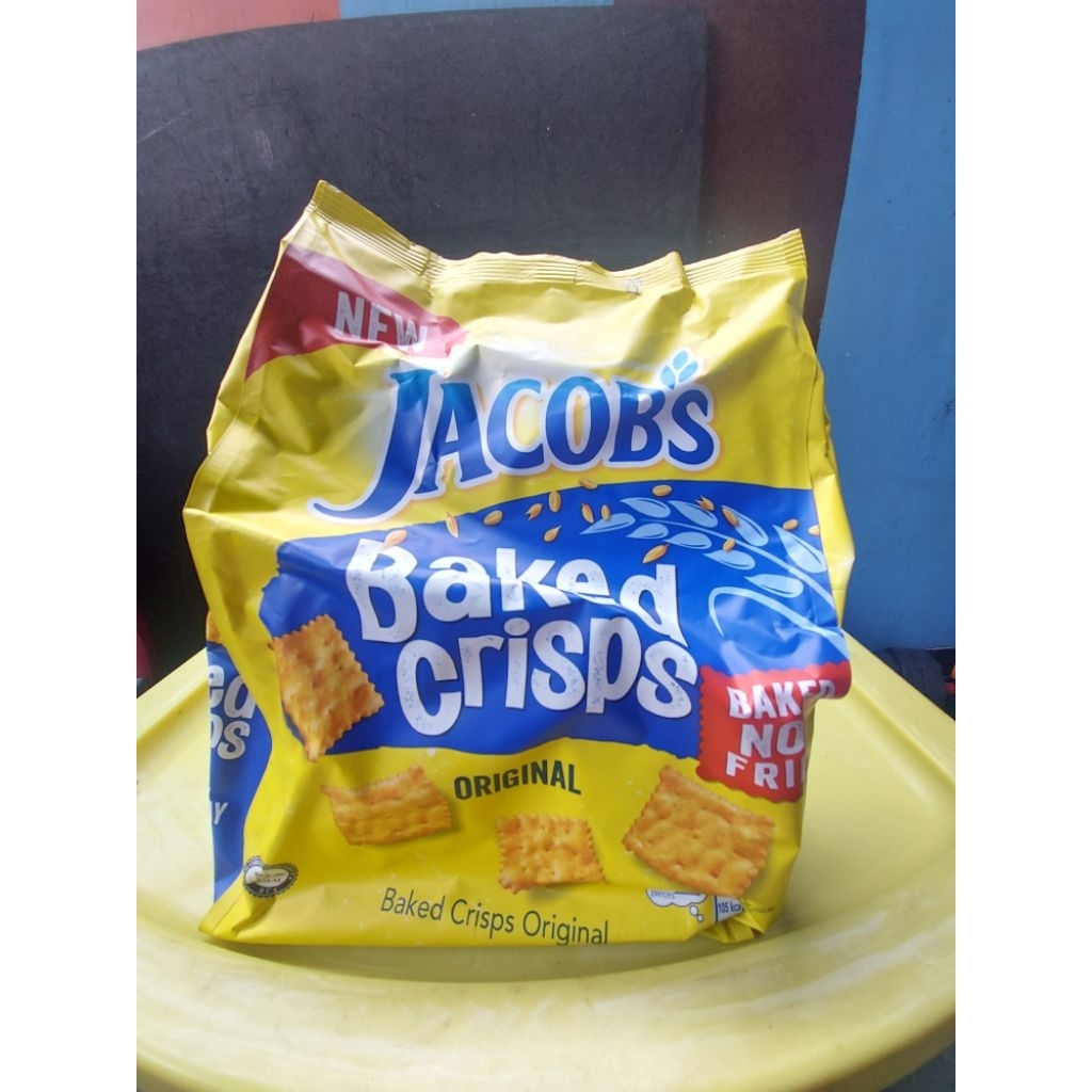 

Jacobs Baked Crisps Original 229gr Jacob's Baked Crisps Original Cream Cracker Baked No Fries