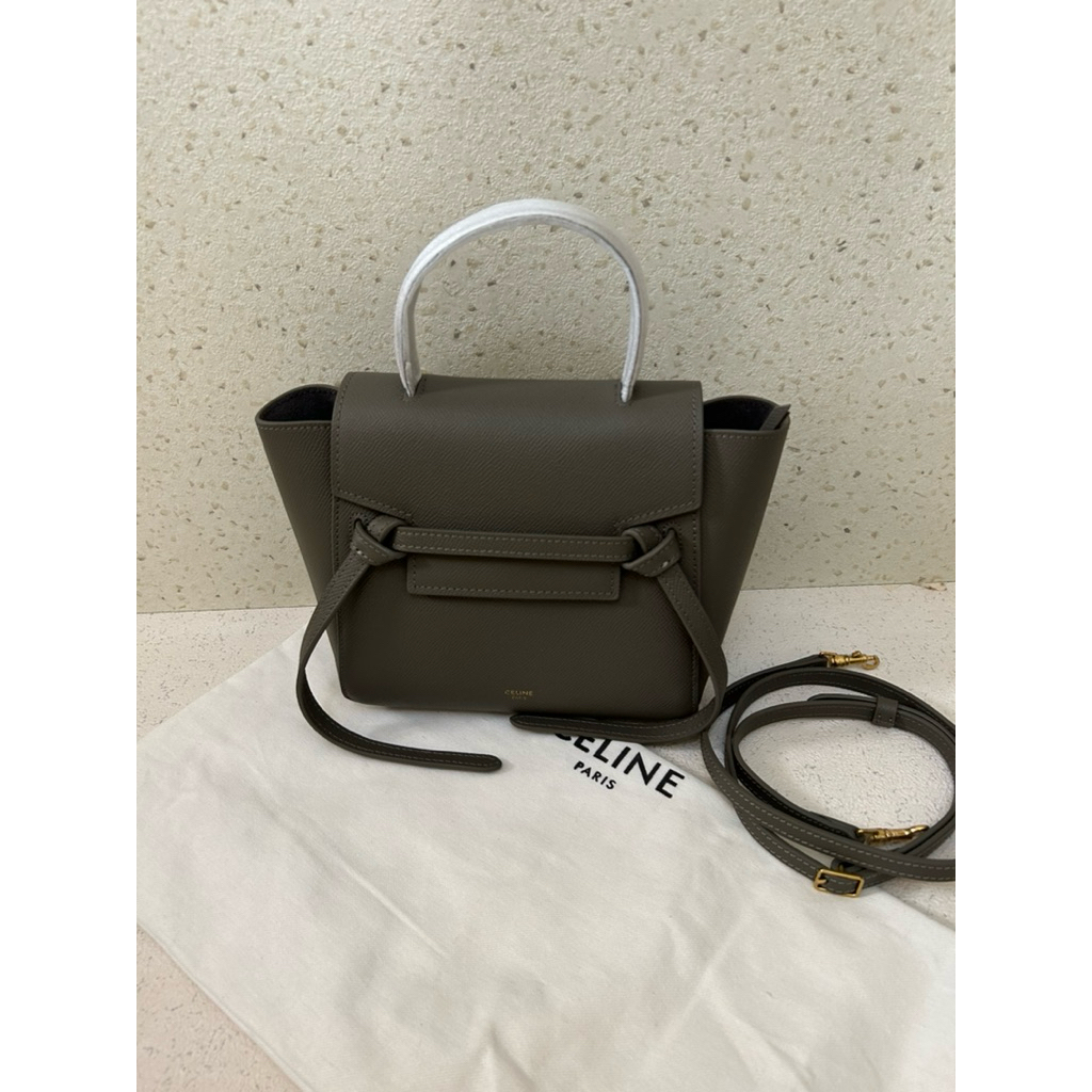 ce li ne nano beltbag tas kulit sapi asli