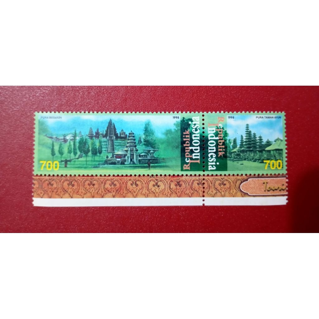 

PRANGKO INDONESIA PARIWISATA 1998 SET LENGKAP MINT