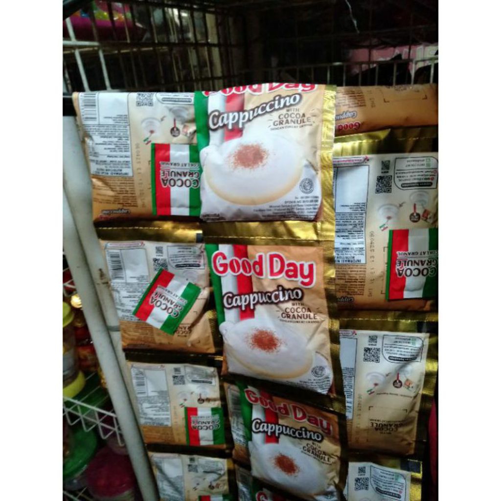 

Good Day Cappuccino+Cocoa Granule 1 Renteng/10pcs