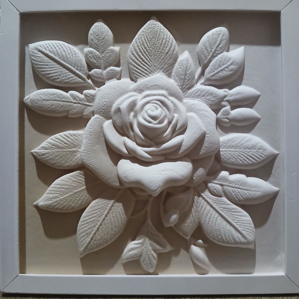 

3D Relief Color Painting – Paket Mewarnai bunga Rose 3D