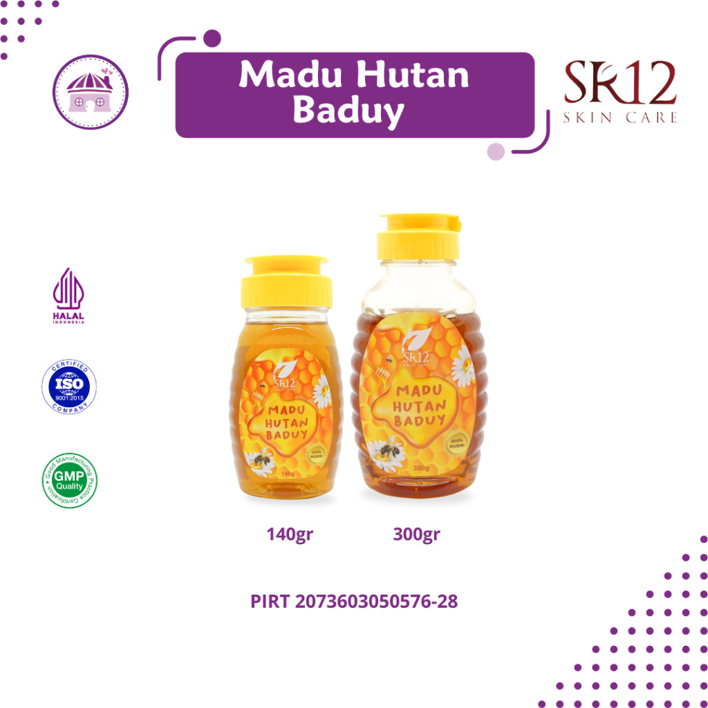 

SR12 Madu Hutan Baduy Asli Murni 100% Dapat Melancarkan Pencernaan Sebagai Sumber Energi