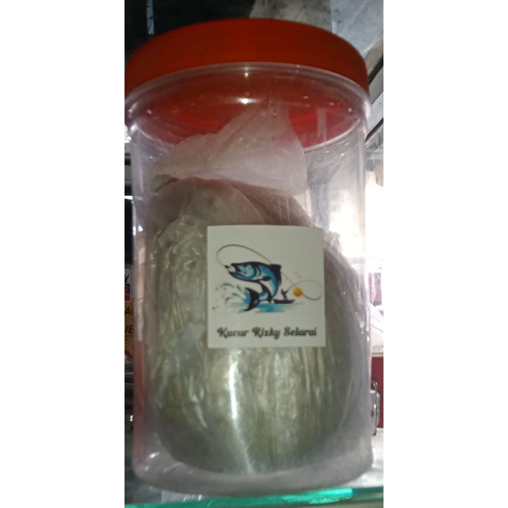 kucur umpan mancing ikan baung,lais,tapa,dan patin sungai kemasan -+500grm