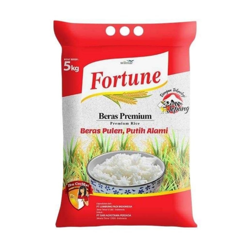 

Fortune Beras Premium 5 kg exp Aug 2026
