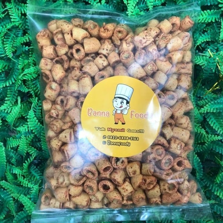 

SOTONG PEDAS DAUN JERUK ISI 500 GRAM | Banna Foody | Snack Viral