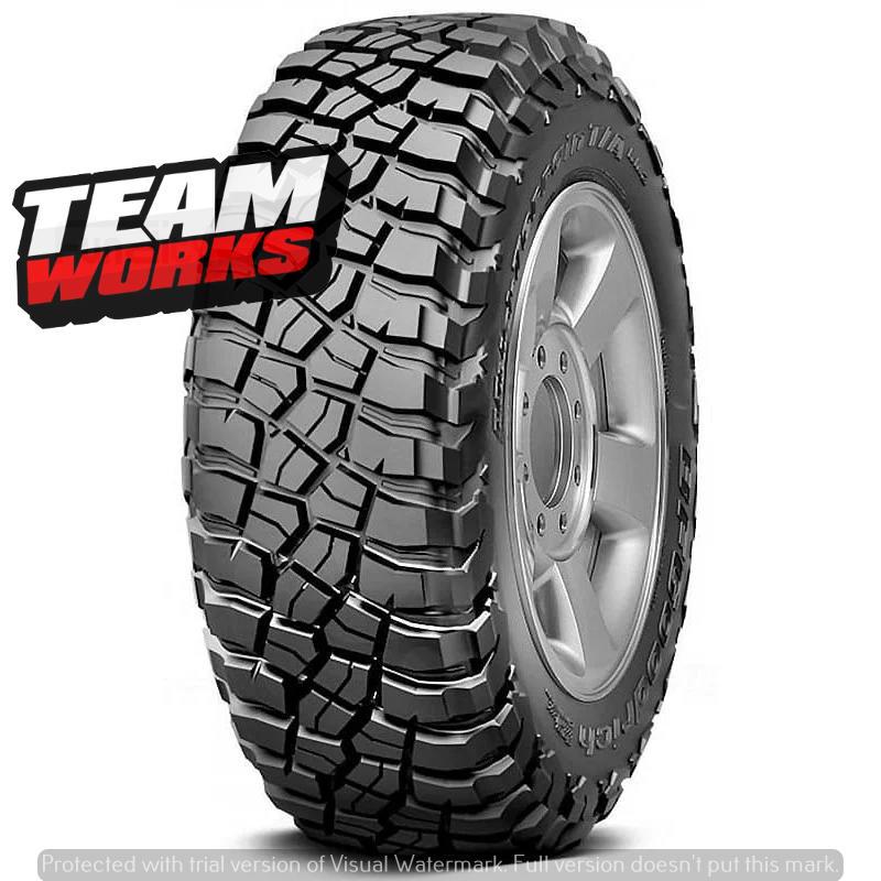 BAN MOBIL PACUL RING 15 MERK BF GOODRICH MUD TERRAIN T/A KM3 M/T 215 75 R15 BAN KASAR MT