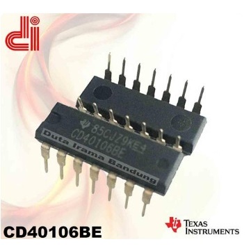 Ic Power CMOS CD40106BE IC 40106