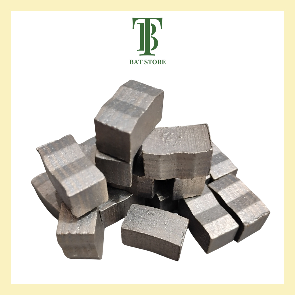 Segment Diamond 12 mm Cekung - Mata Bor Segment Untuk Batuan Keras Granit Licin