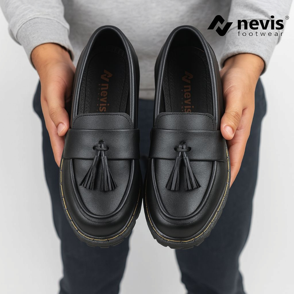 Big Sale Sepatu Formal Loafers Pria Wanita Jumbo Big Size 36-45 Original Nevis Footwear Sepatu