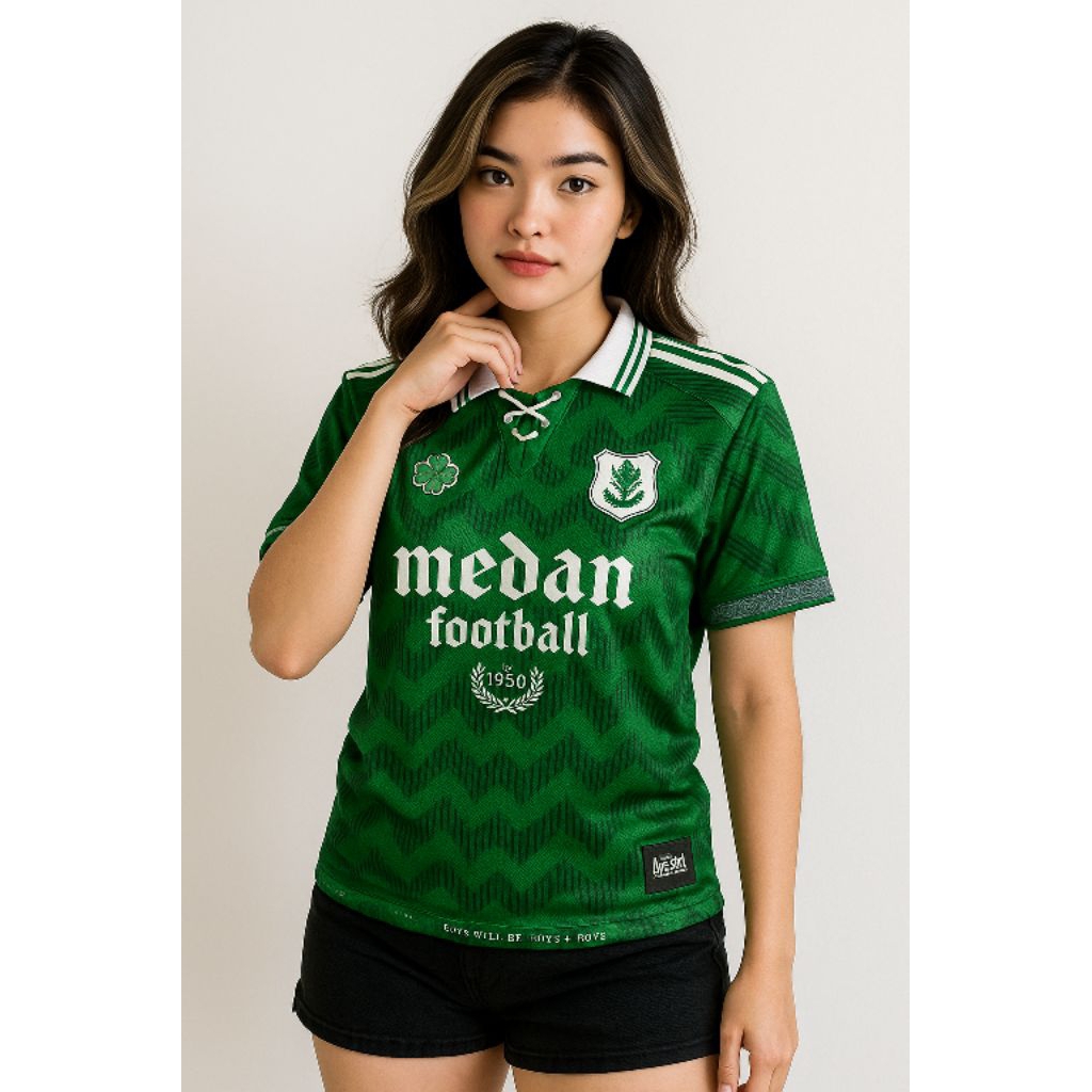 JERSEY RETRO PSMS / MEDAN FOOTBALL / RIBAK SUDE / VINTAGE CASUAL
