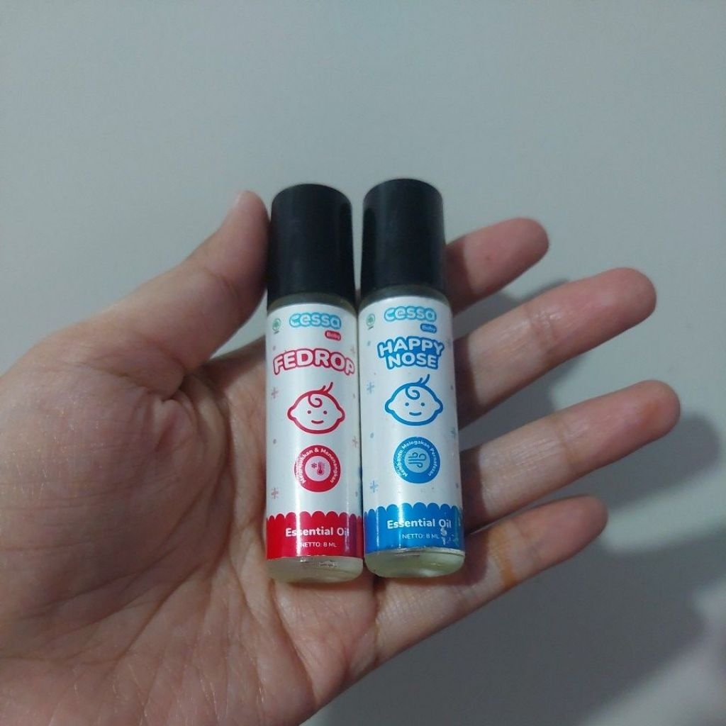 Cessa Merah Fedrop dan Biru Happy Nose - PRELOVED