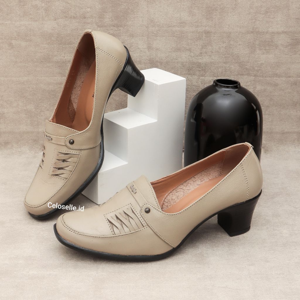 Original Scorpion 947 Sepatu Kulit Formal/Casual Untuk Wanita