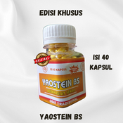 kapsul asam urat edisi khusus yostin bs kemasan botol isi 40 kapsul (original)